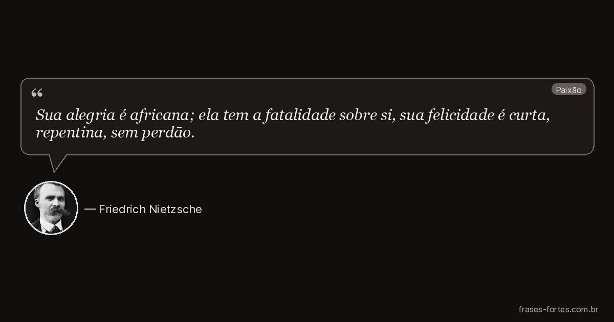 Frase de Friedrich Nietzsche