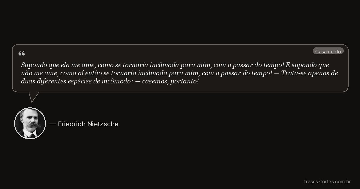 Frase de Friedrich Nietzsche