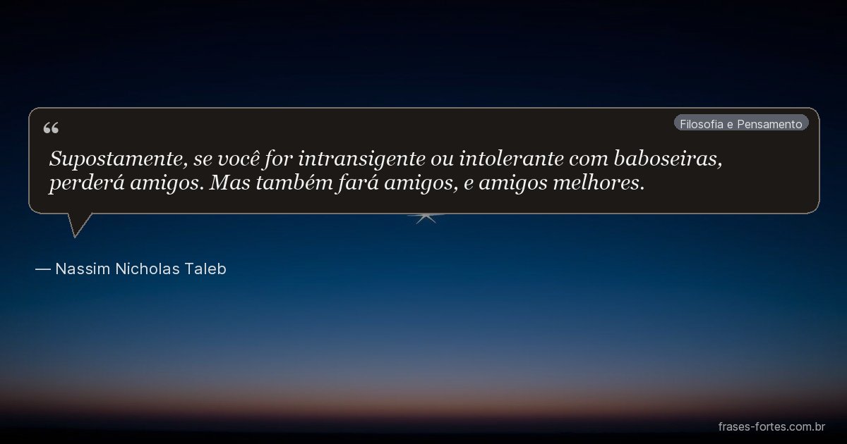 Frase de Nassim Nicholas Taleb