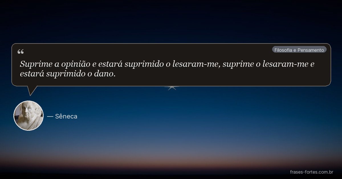 Frase de Marco Aurélio