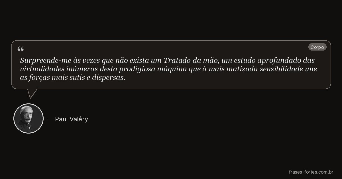 Frase de Paul Valéry