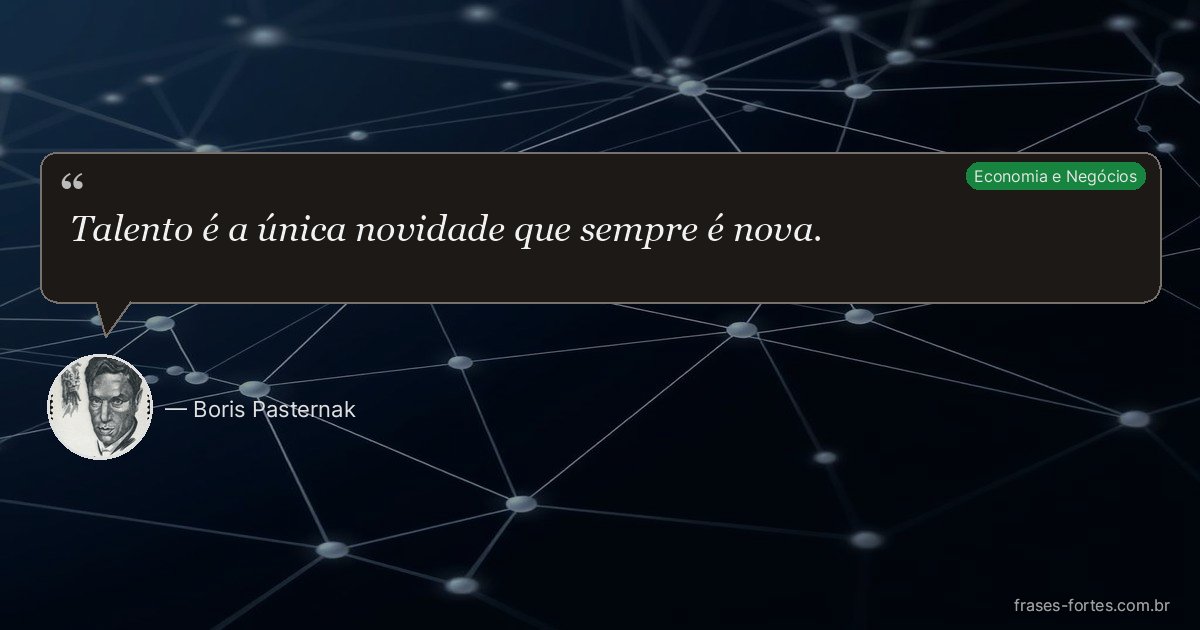 Frase de Boris Pasternak