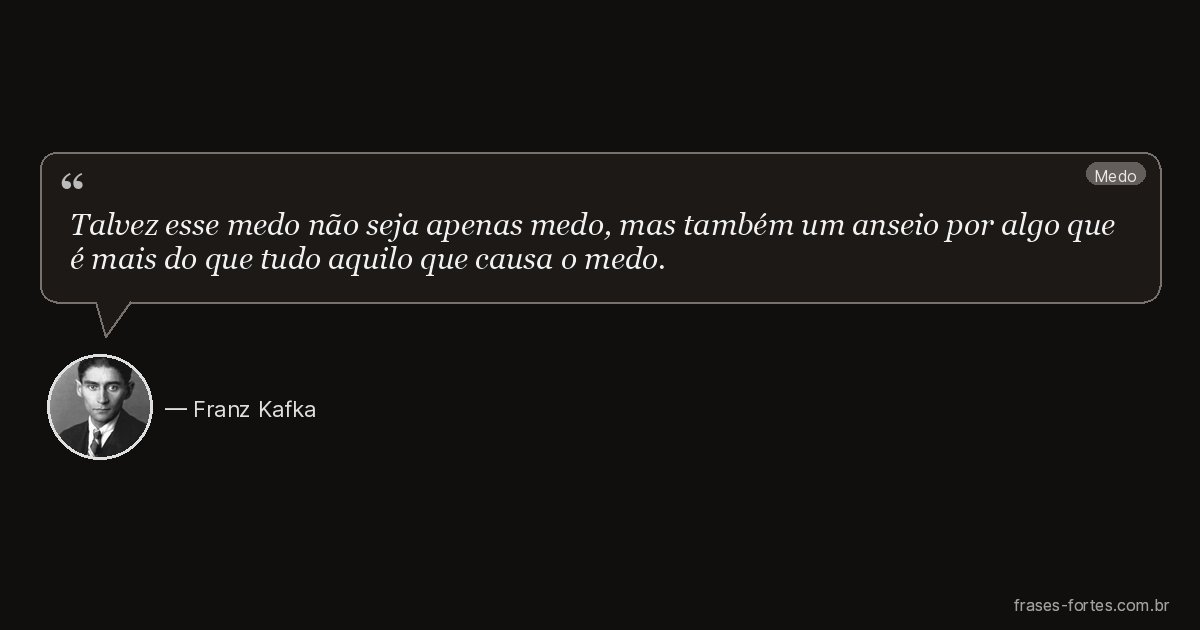 Frase de Franz Kafka