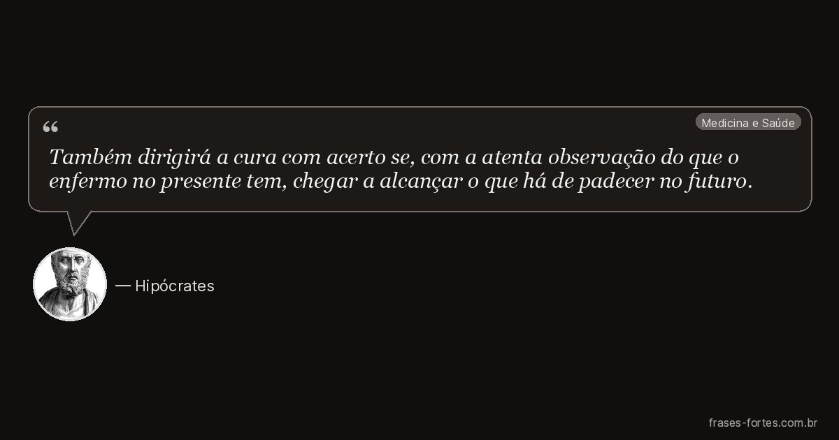 Frase de Hipócrates