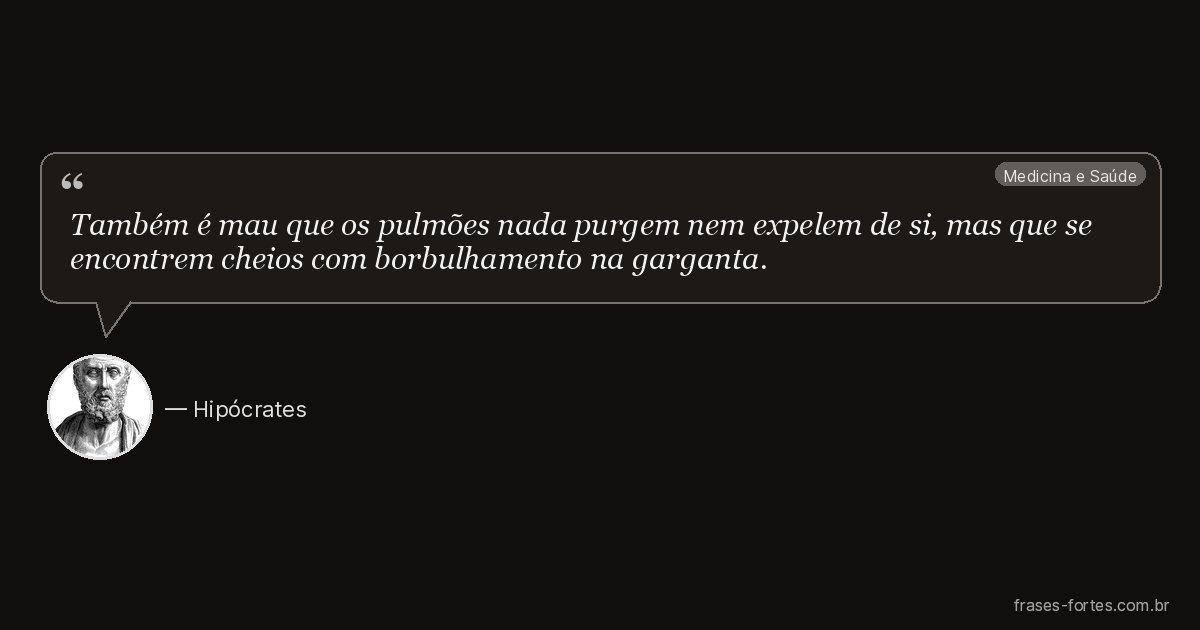 Frase de Hipócrates