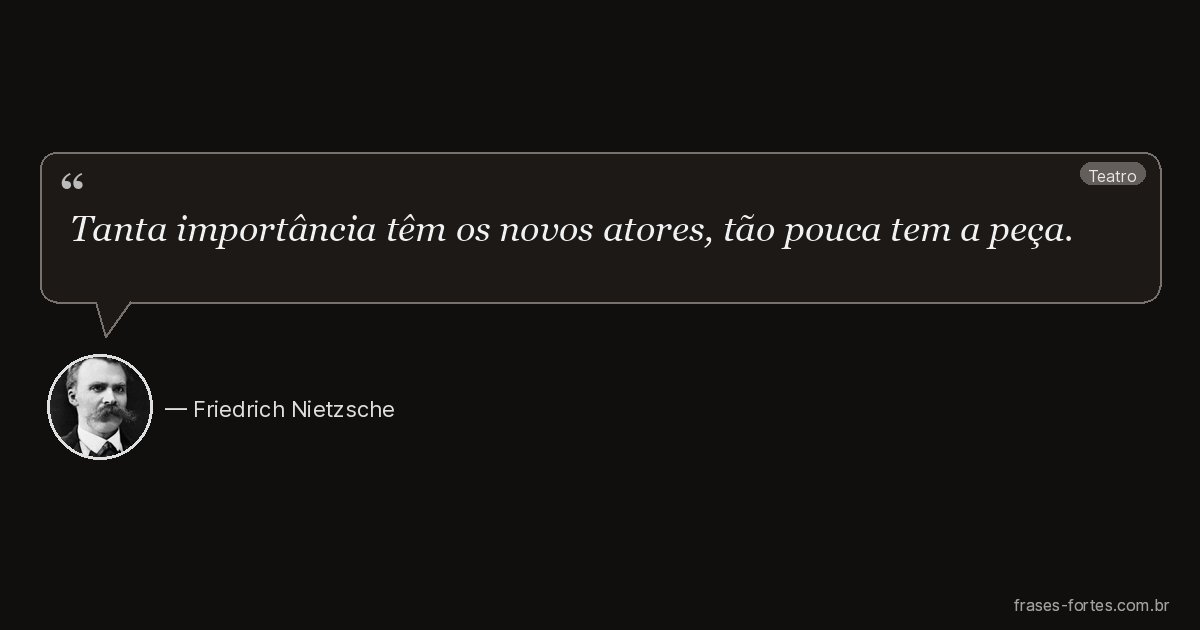 Frase de Friedrich Nietzsche