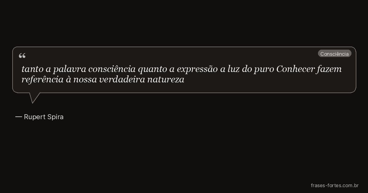Frase de Rupert Spira