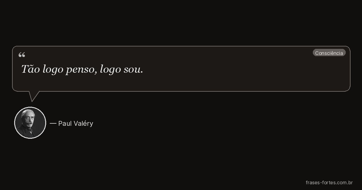 Frase de Paul Valéry