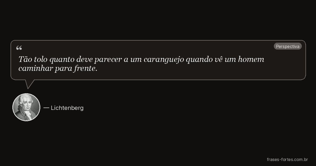 Frase de Lichtenberg