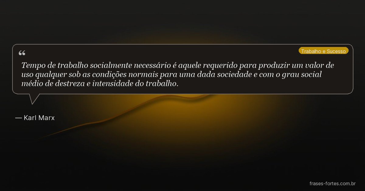 Frase de Karl Marx