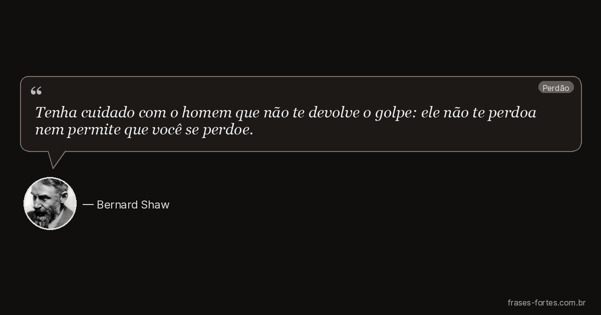 Frase de Bernard Shaw