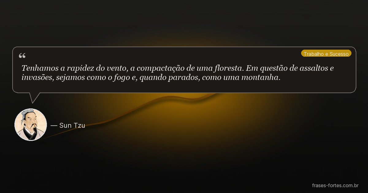 Frase de Sun Tzu