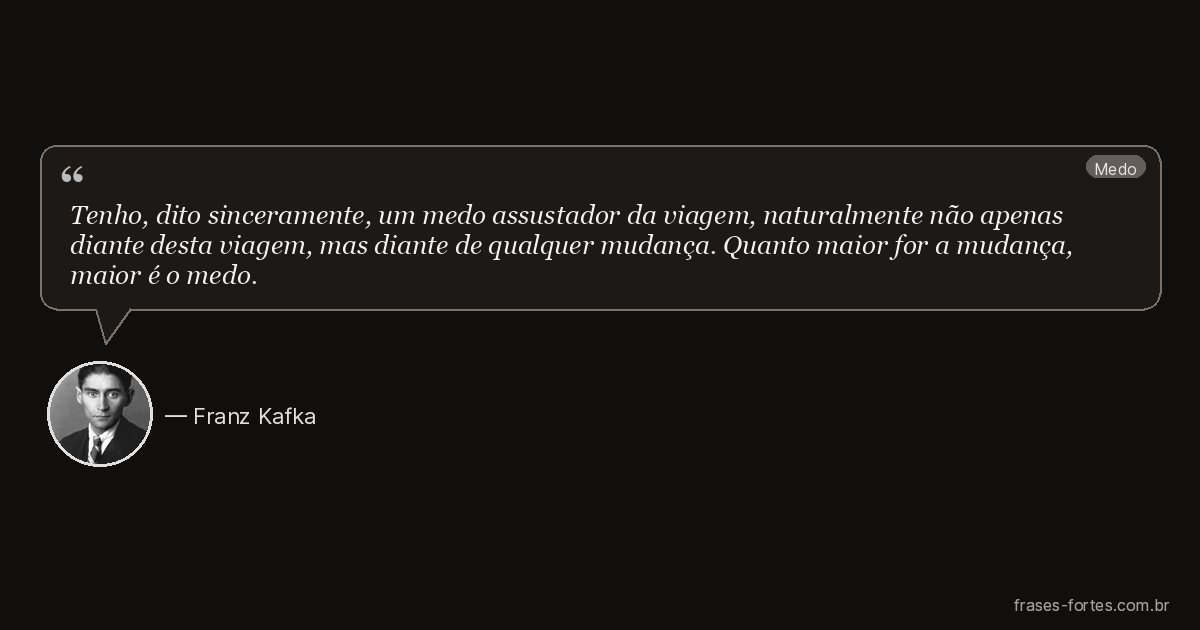 Frase de Franz Kafka