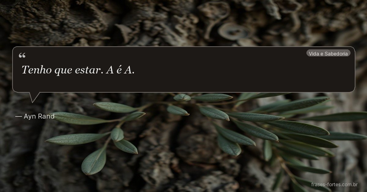 Frase de Ayn Rand