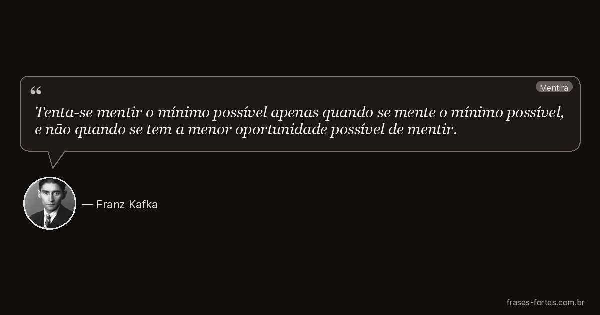 Frase de Franz Kafka