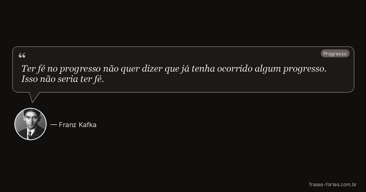 Frase de Franz Kafka