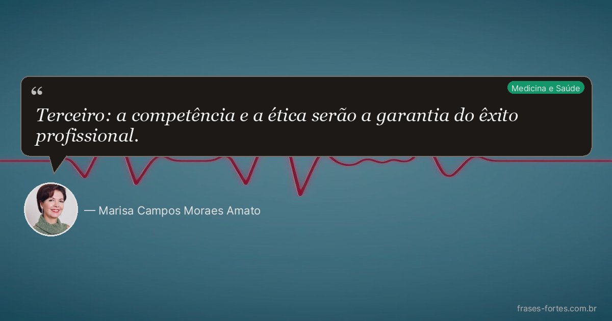 Frase de Marisa Campos Moraes Amato