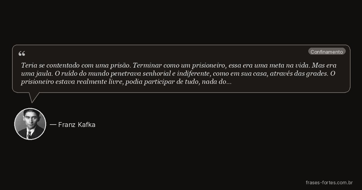 Frase de Franz Kafka