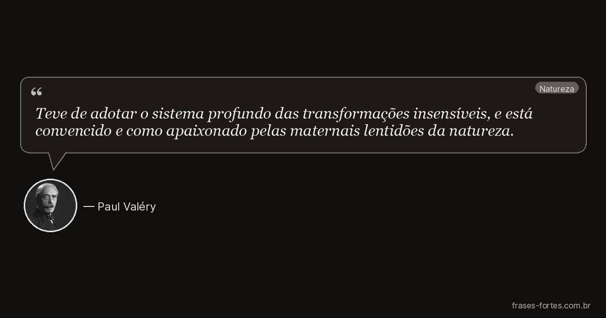 Frase de Paul Valéry