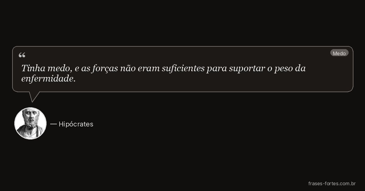 Frase de Hipócrates