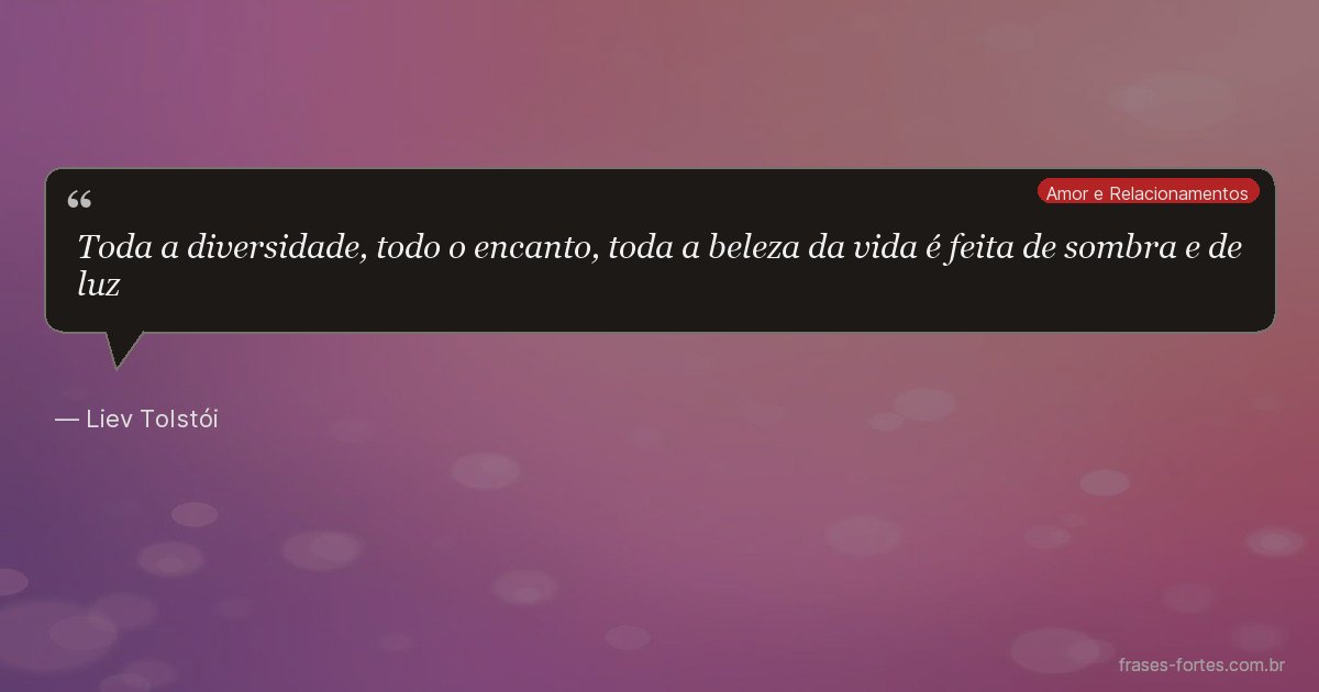Frase de Liev Tolstói