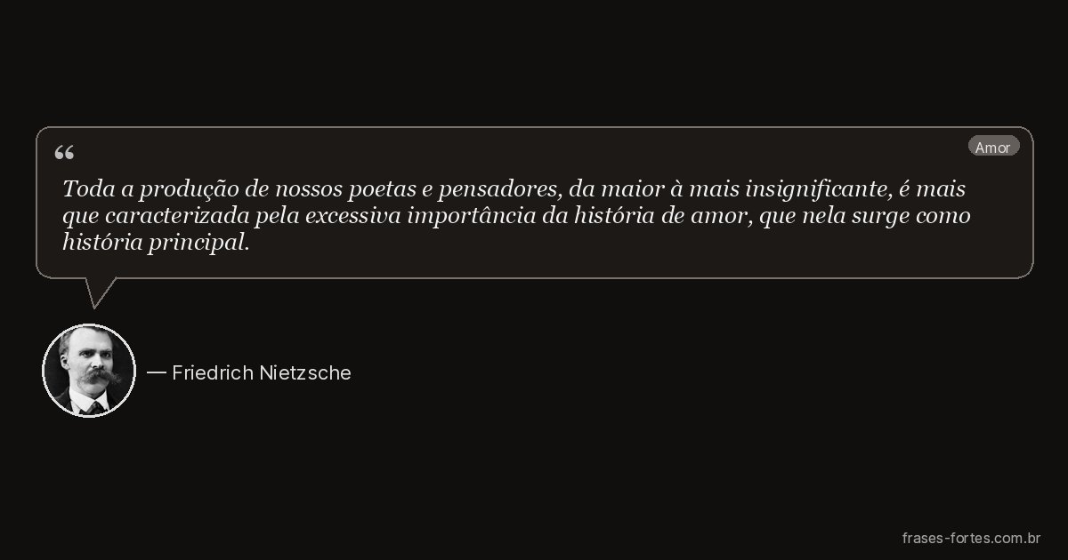 Frase de Friedrich Nietzsche