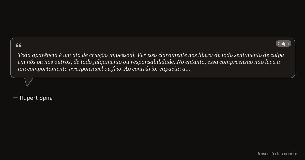Frase de Rupert Spira