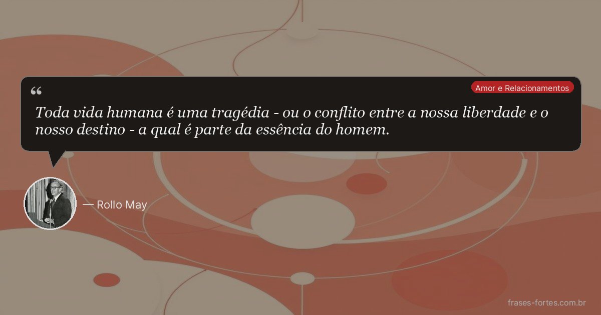 Frase de Rollo May
