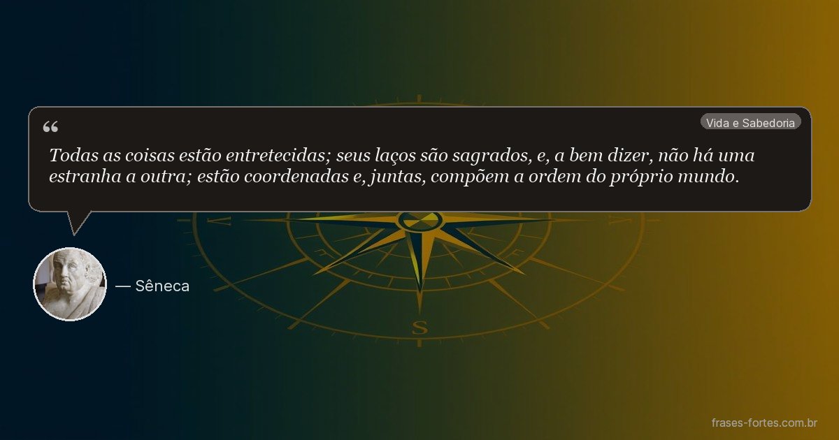 Frase de Marco Aurélio