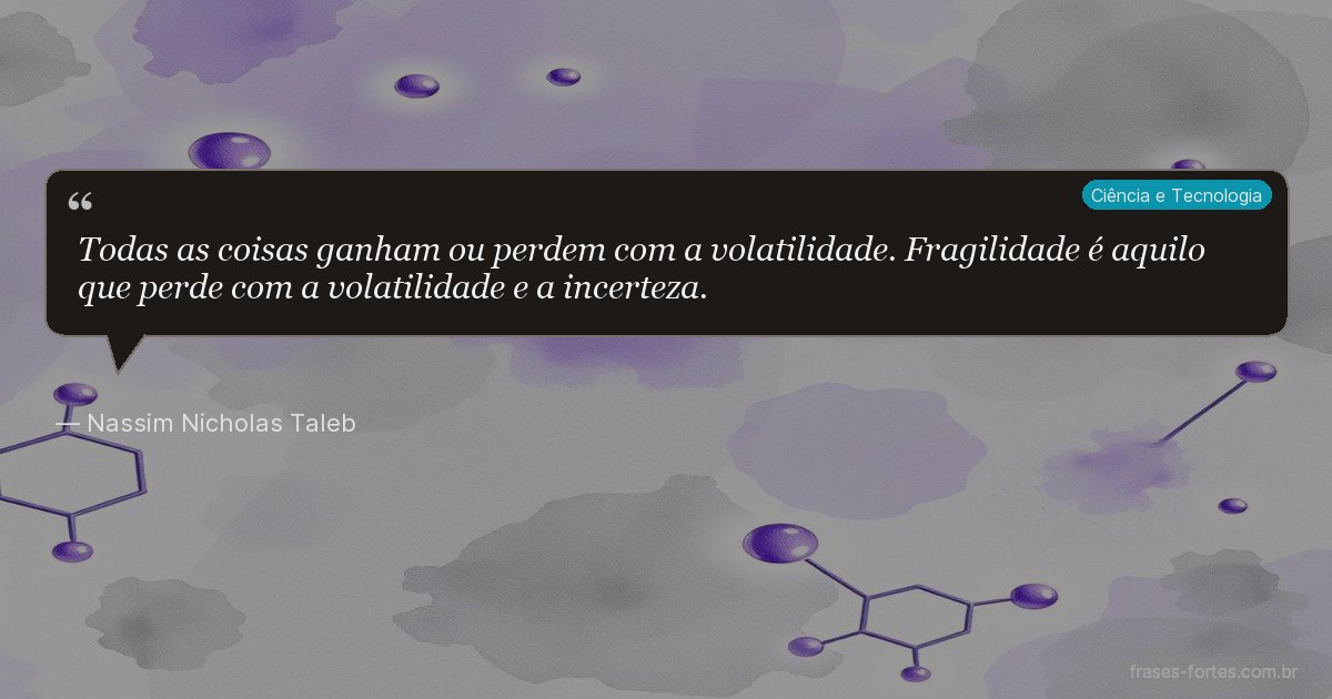 Frase de Nassim Nicholas Taleb
