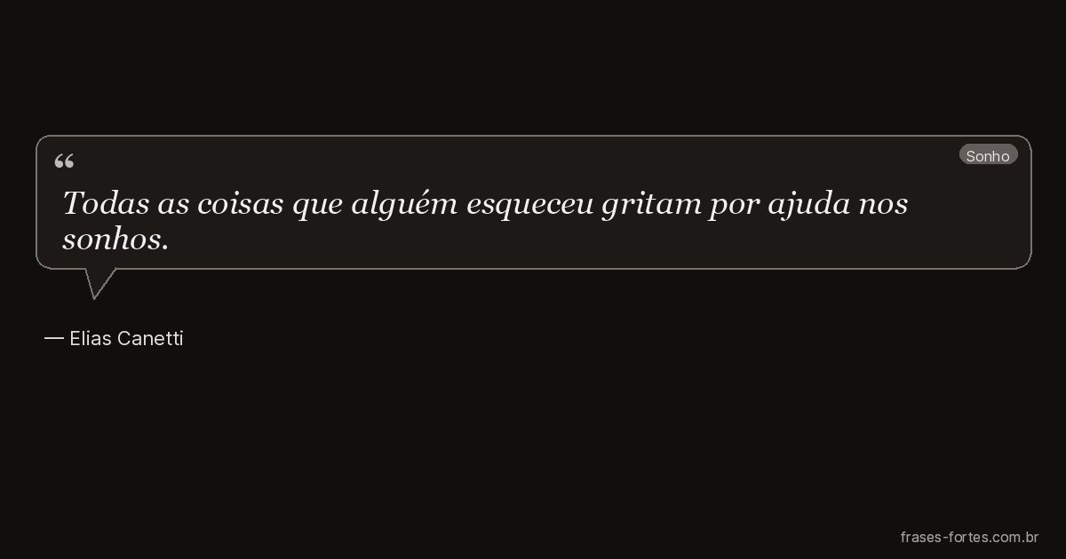 Frase de Elias Canetti