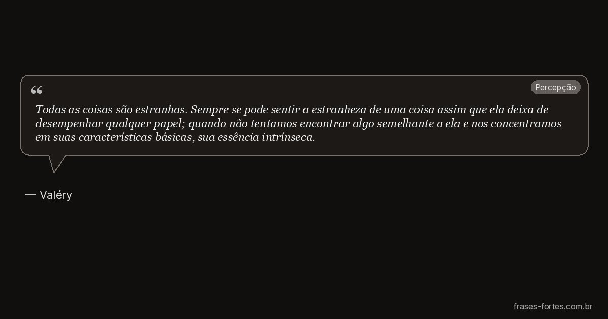 Frase de Valéry