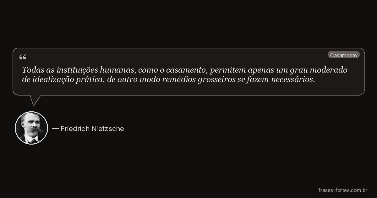 Frase de Friedrich Nietzsche