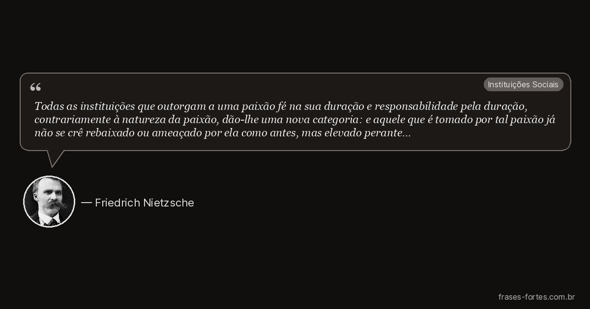 Frase de Friedrich Nietzsche
