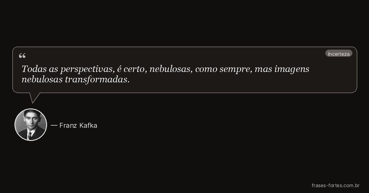 Frase de Franz Kafka