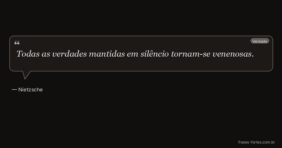 Frase de Nietzsche