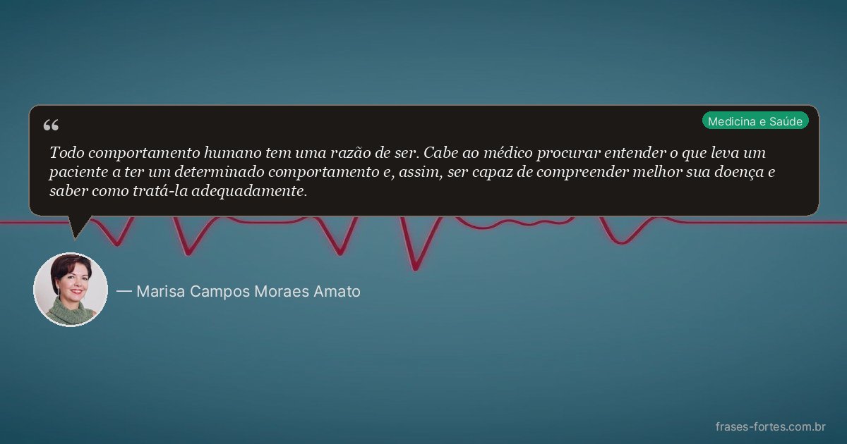 Frase de Marisa Campos Moraes Amato