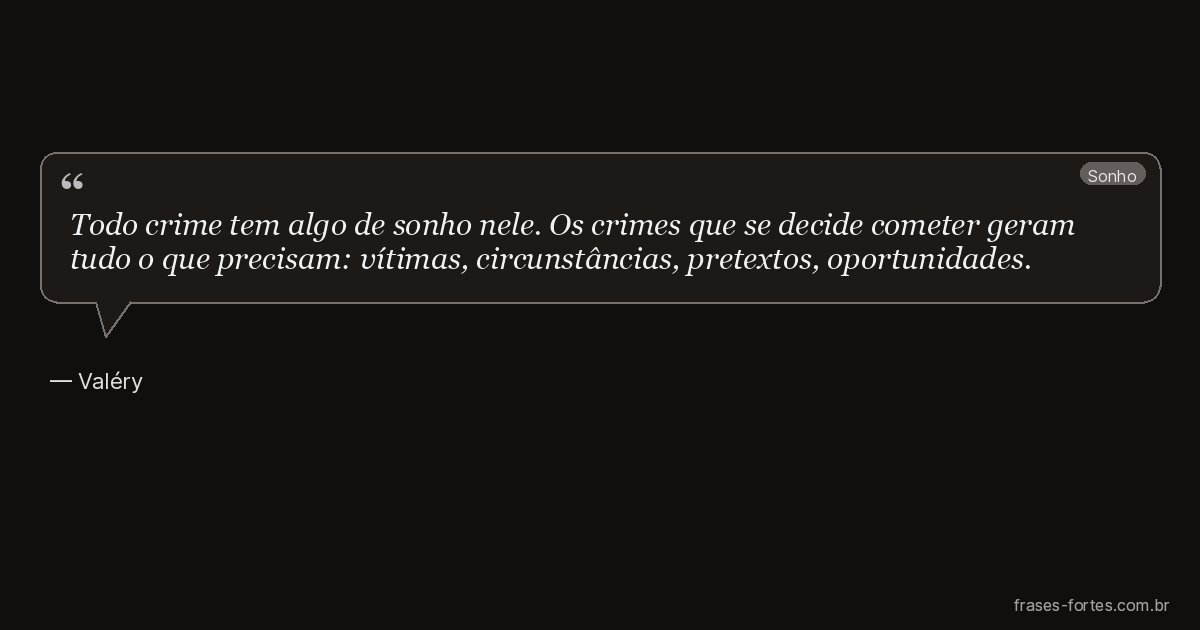 Frase de Valéry