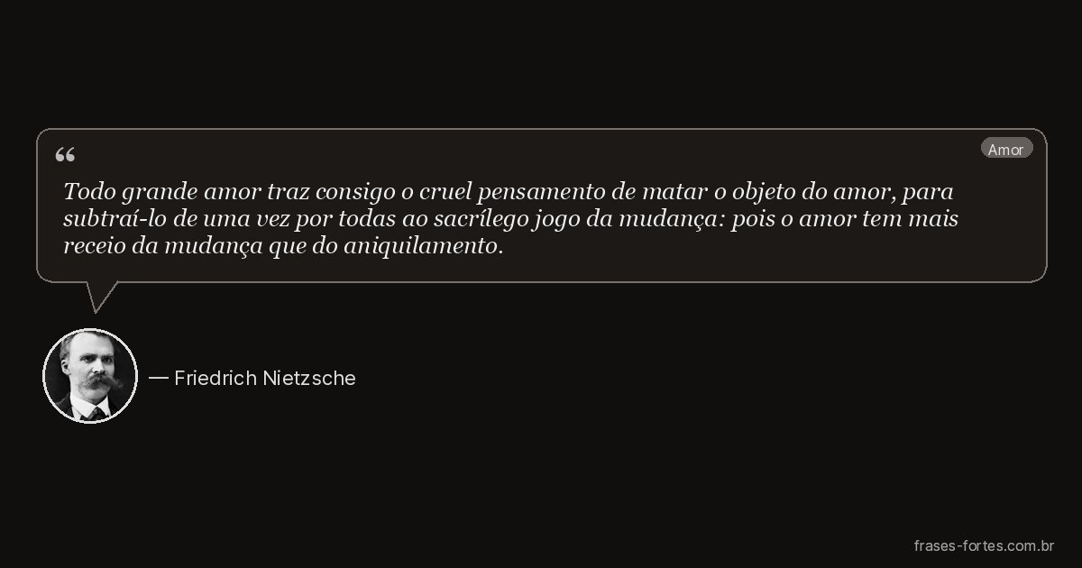 Frase de Friedrich Nietzsche