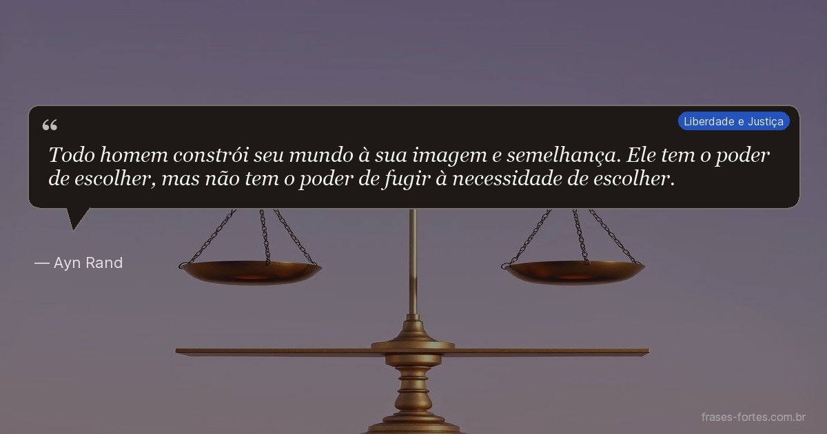 Frase de Ayn Rand