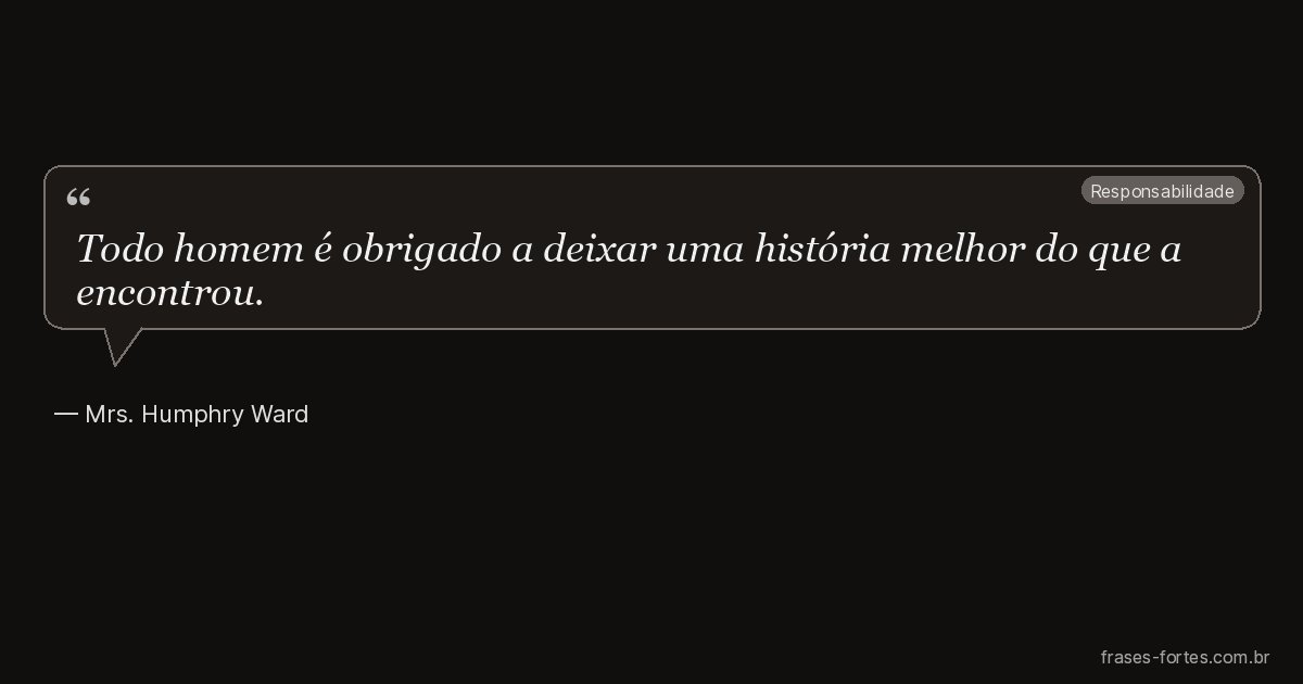 Frase de Mrs. Humphry Ward