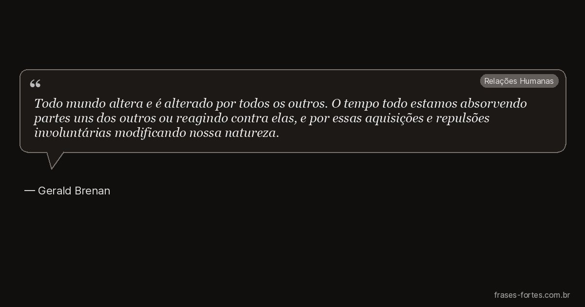 Frase de Gerald Brenan
