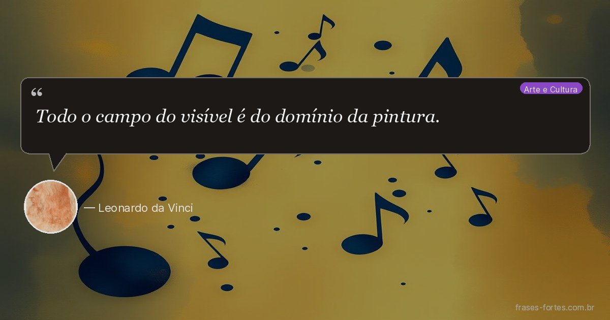Frase de Leonardo da Vinci