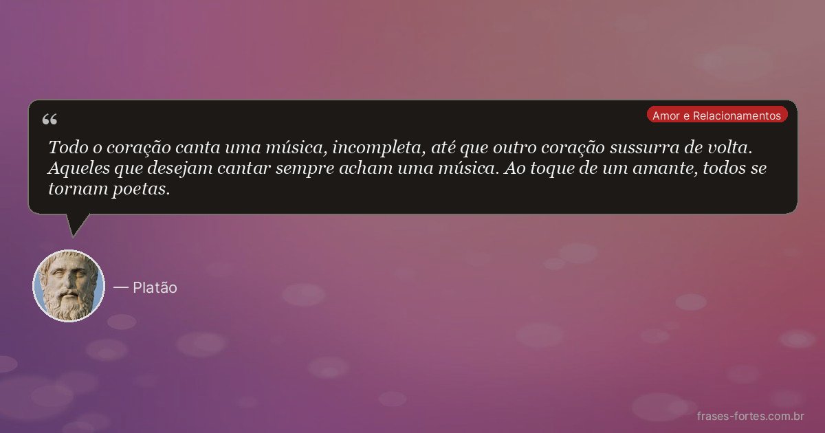 Frase de Platão