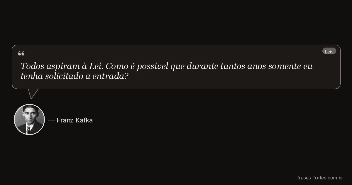 Frase de Franz Kafka