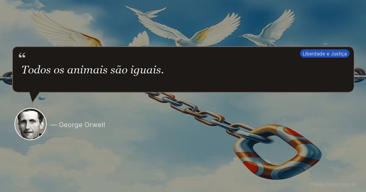 Frase de George Orwell