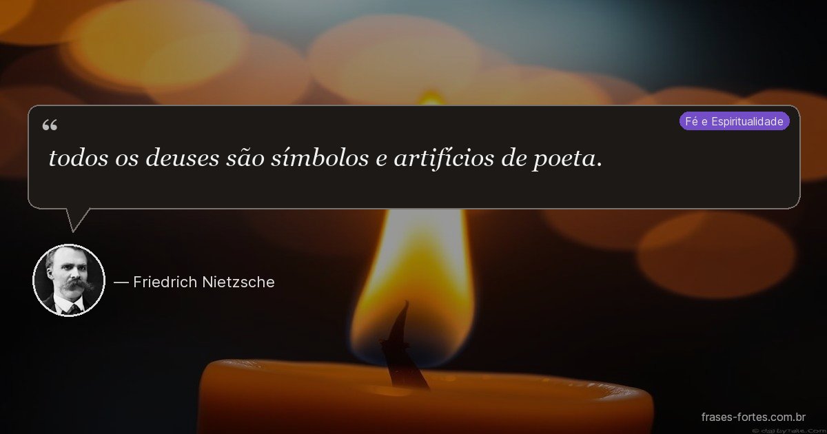 Frase de Friedrich Nietzsche