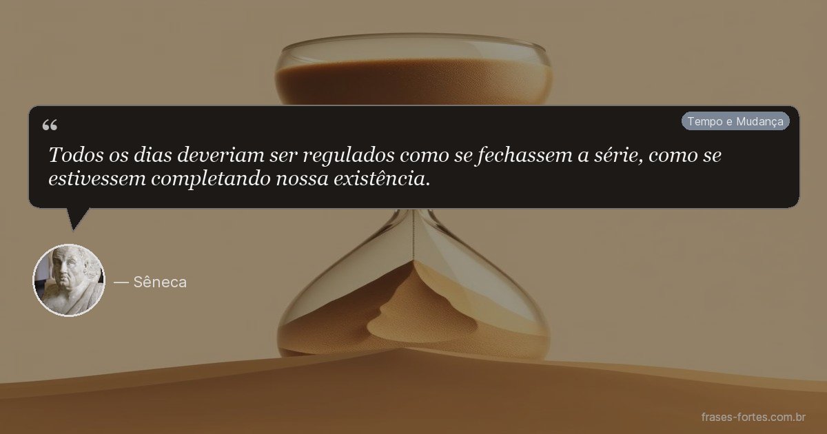 Frase de Sêneca