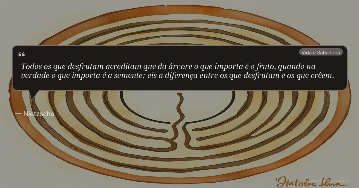 Frase de Nietzsche