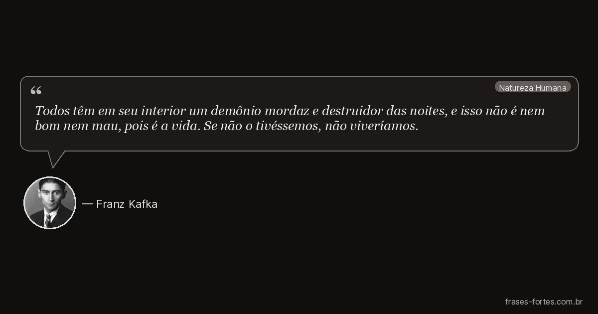 Frase de Franz Kafka
